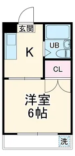 ランドフォレスト航空公園 【1階】の間取り
