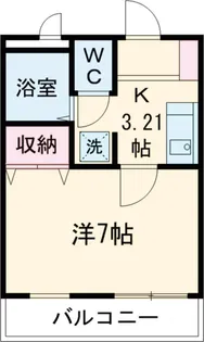 ラヴィルユウゼン【2階】の間取り