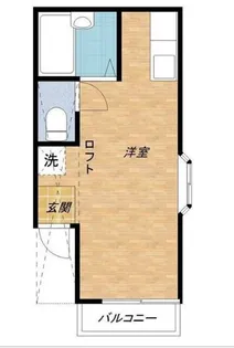 アイランド幕張【2階】の間取り