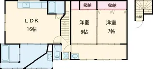 アシスト赤塚マンション【3階】の間取り
