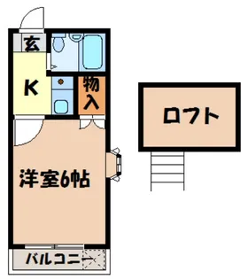 コーヨーY【207号室】の間取り