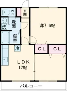 PRESTIGE【2階】の間取り