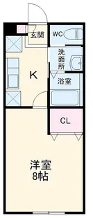 サラブレッド エクセル木更津【2階】の間取り