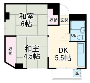 ハイツ熊倉【3階】の間取り