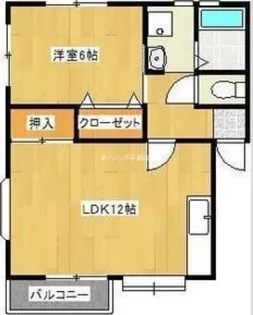 ローズマロウ【1−B号室】の間取り