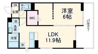 グランヴィル【2階】の間取り