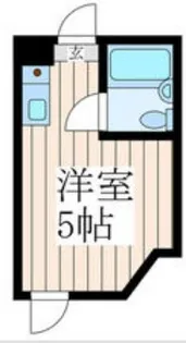 サンパレス馬事公苑【1階】の間取り