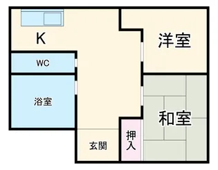 ゆうなぎ荘【202号室】の間取り