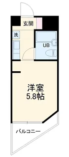 建友ビル【305号室】の間取り