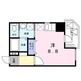 プリムローズ アカバネ【2階】の間取り