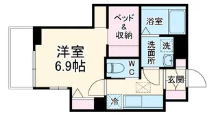 アクシーズ南浦和【1階】の間取り