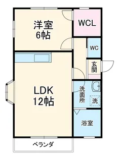 エスパシオTres【1階】の間取り