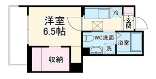 アクシーズ南浦和【202号室】の間取り