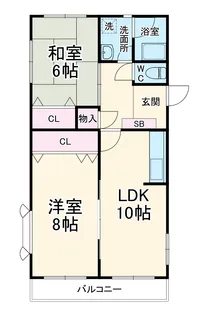 シンフォニー【1階】の間取り
