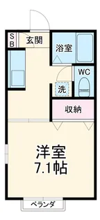 エスペランサ【1階】の間取り