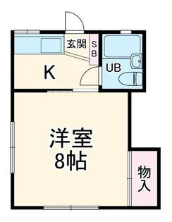 メープル城山【1階】の間取り