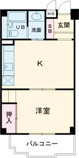 ラ・ファイナマンション【1階】の間取り