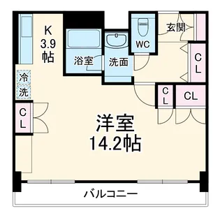 Ritzy本山【311号室】の間取り