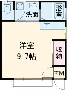 ハイツ26B【101号室】の間取り