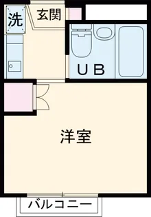 コーポ・ワタナベ【1階】の間取り