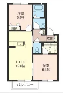 サンモールⅠ【1階】の間取り