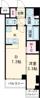 アジールコート池尻大橋【3階】の間取り