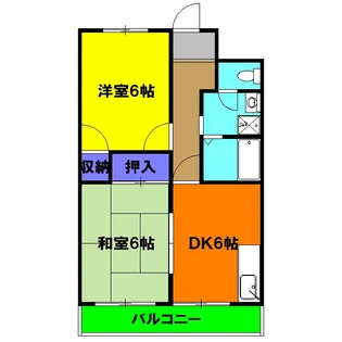 グランドパレス【3階】の間取り