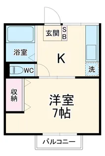 メゾンド焼津Ⅰ【1階】の間取り