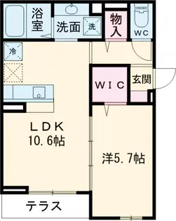 Asset−Court曙町【1階】の間取り