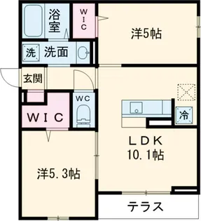 Asset−Court曙町【3階】の間取り