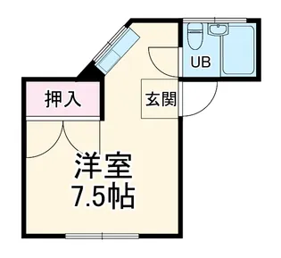 善行ハイム【2階】の間取り