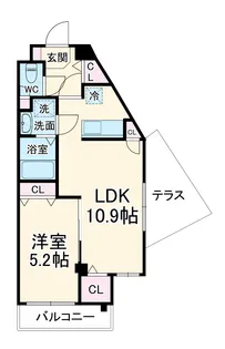 プリファード幕張【1階】の間取り