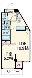 プリファード幕張【2階】の間取り