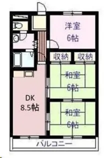グリーンプラザ【1階】の間取り