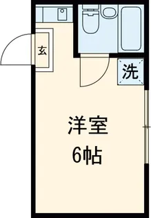 エクスクルーシブ中井パートⅡ【302号室】の間取り
