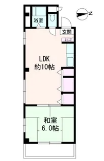 中島ビル【2階】の間取り