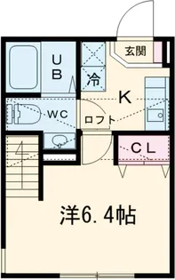 フィオーレ【204号室】の間取り