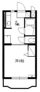 サンメイト可美【3階】の間取り