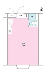 静鉄音羽ビルマンション【3階】の間取り