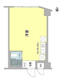 静鉄音羽ビルマンション【3階】の間取り