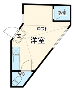 ユナイト白楽マッケンロー【2階】の間取り