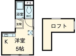 シャルム【401号室】の間取り