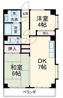イルヴィラージュ【3階】の間取り