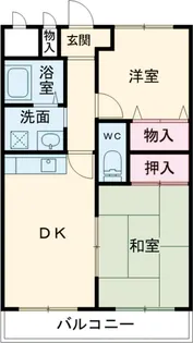 ロイヤルパート1【303号室】の間取り
