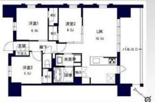 センチュリー千葉みなと【2階】の間取り