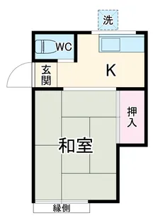新谷荘【202号室】の間取り