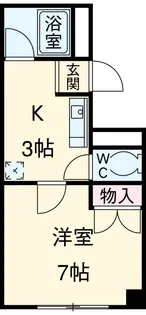 SUNRISE MANSION【203号室】の間取り