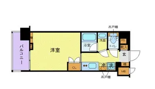 ZOOM品川南【5階】の間取り