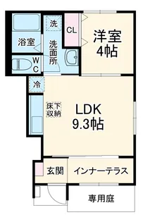 ソラナ【1階】の間取り
