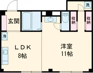 FK3ビル【201号室】の間取り